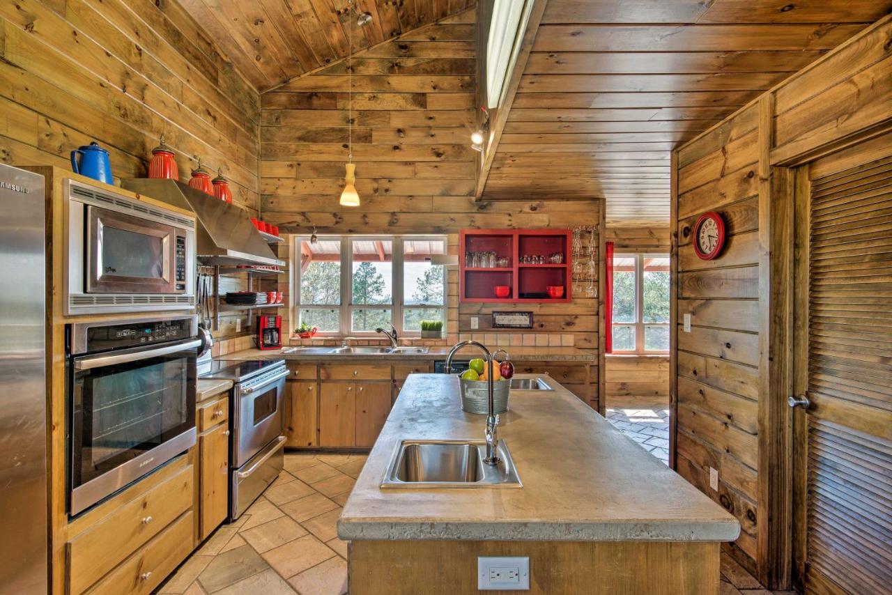 Broken Bow Mountaintop Home With Hot Tub! Extérieur photo