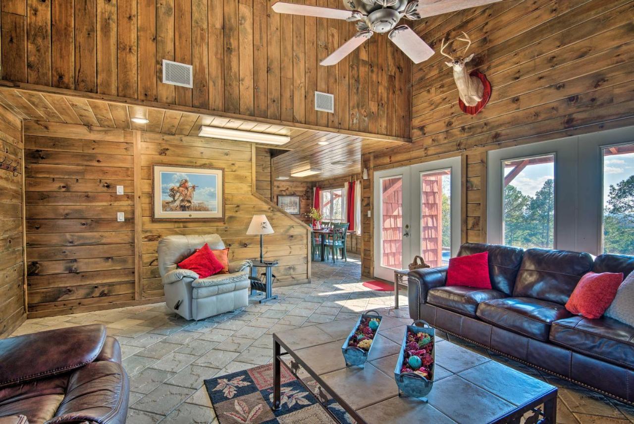 Broken Bow Mountaintop Home With Hot Tub! Extérieur photo