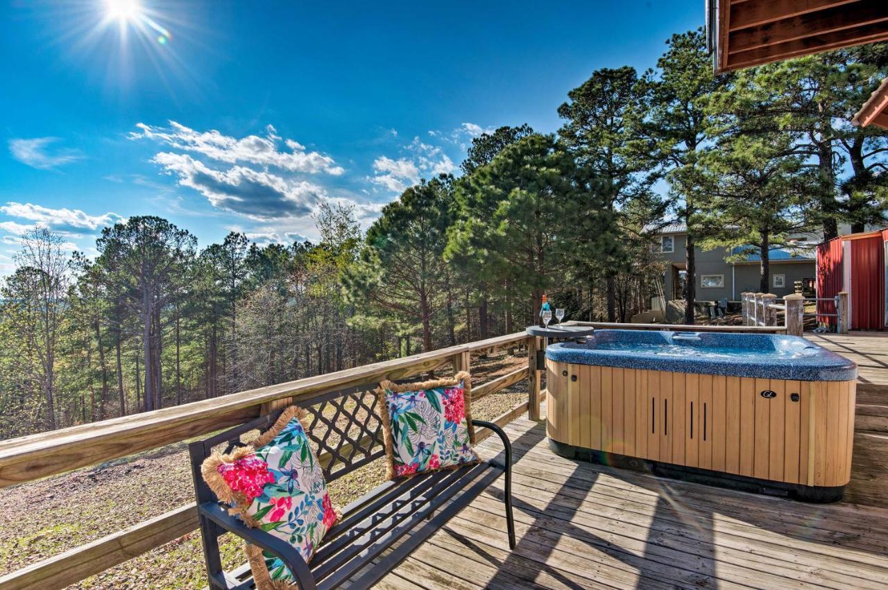 Broken Bow Mountaintop Home With Hot Tub! Extérieur photo