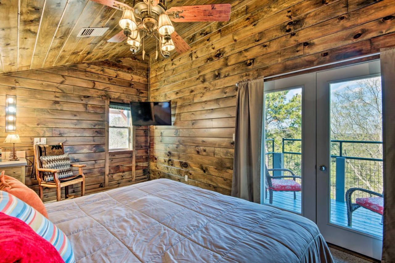 Broken Bow Mountaintop Home With Hot Tub! Extérieur photo