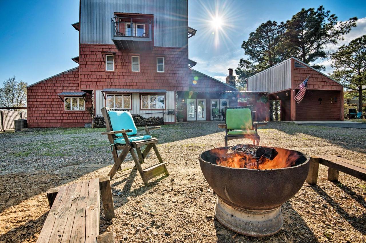 Broken Bow Mountaintop Home With Hot Tub! Extérieur photo