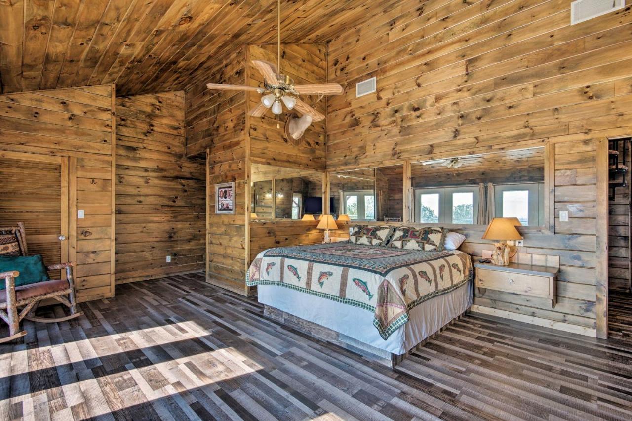 Broken Bow Mountaintop Home With Hot Tub! Extérieur photo